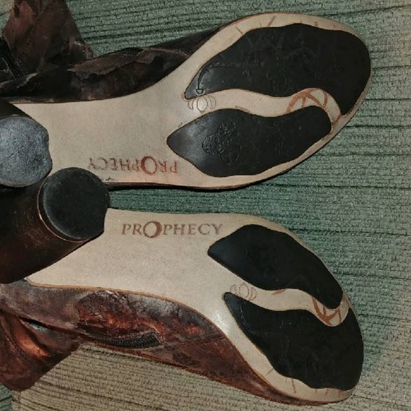 Prophecy leather boots - Picture 9 of 10